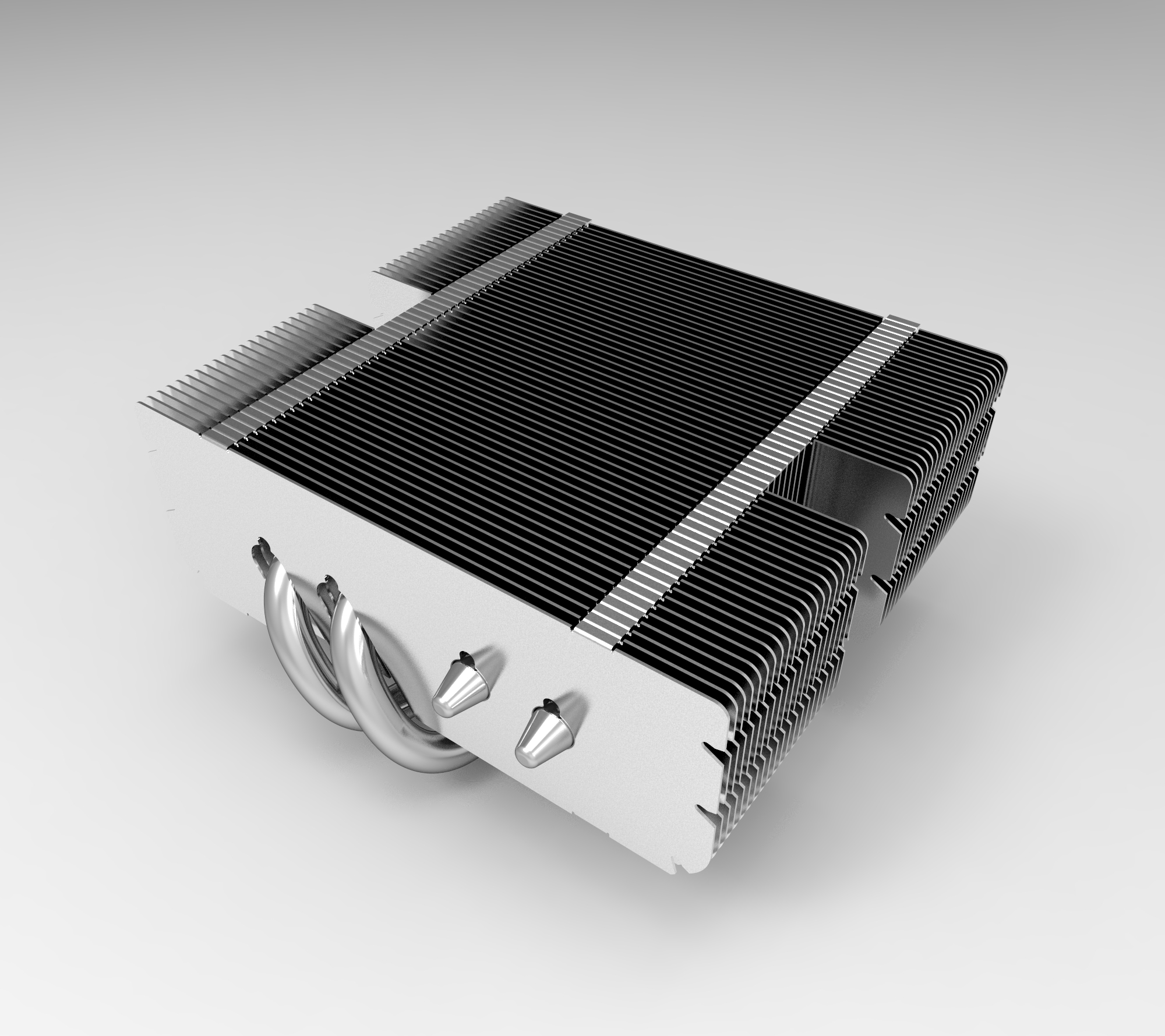 CPU散热器模型